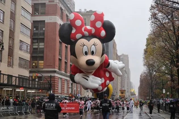 Giant Balloons in Macy's Thanksgiving Parade