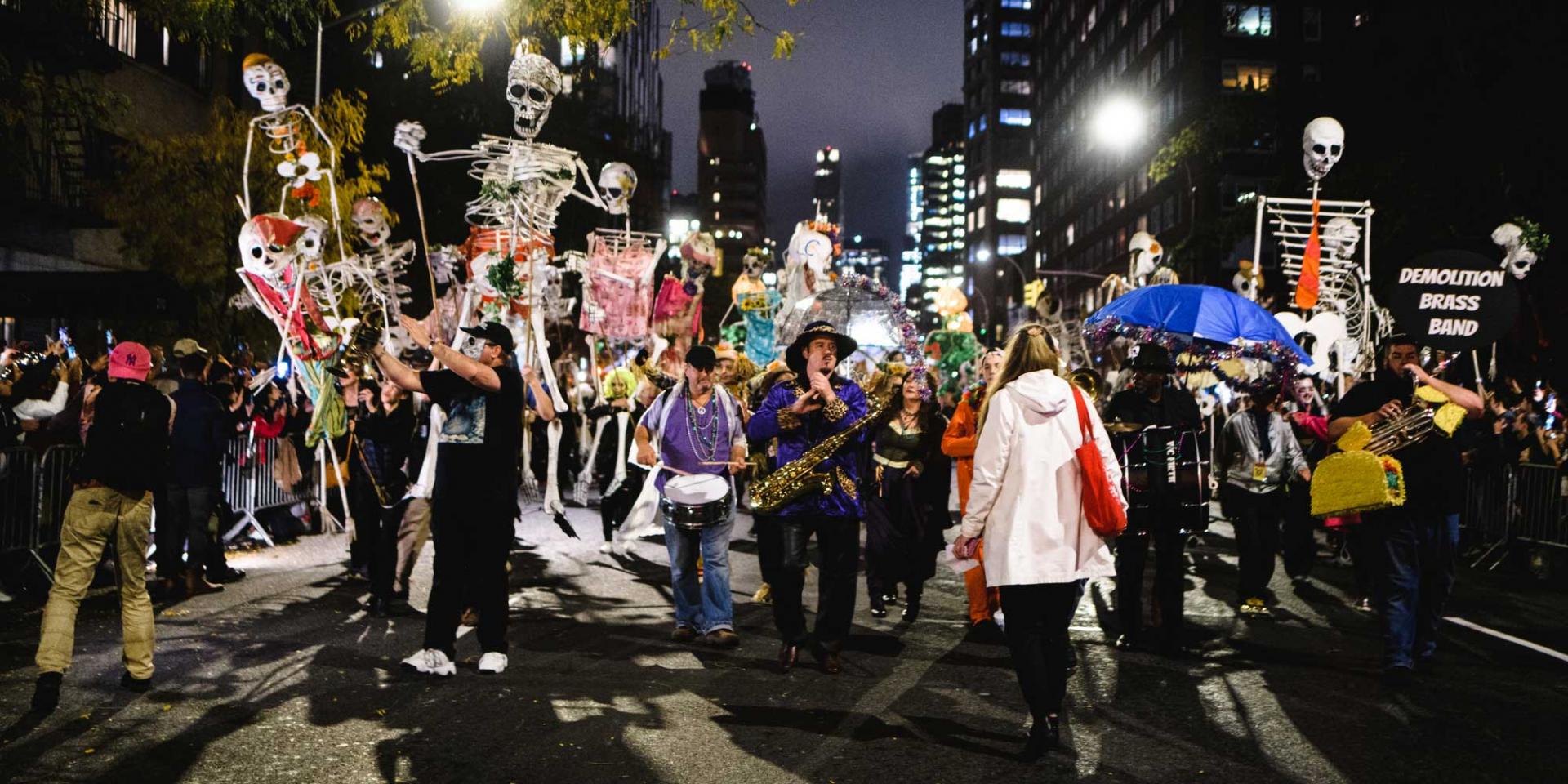 NYC Village's annual halloween parade