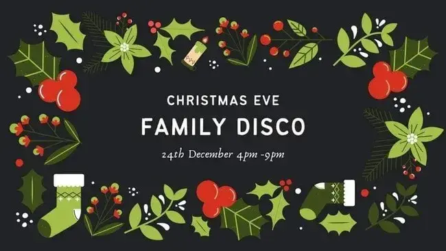 Christmas Family disco event